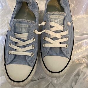 Converse Blue and White All star slip on Sneakers Classic Low-Top Design